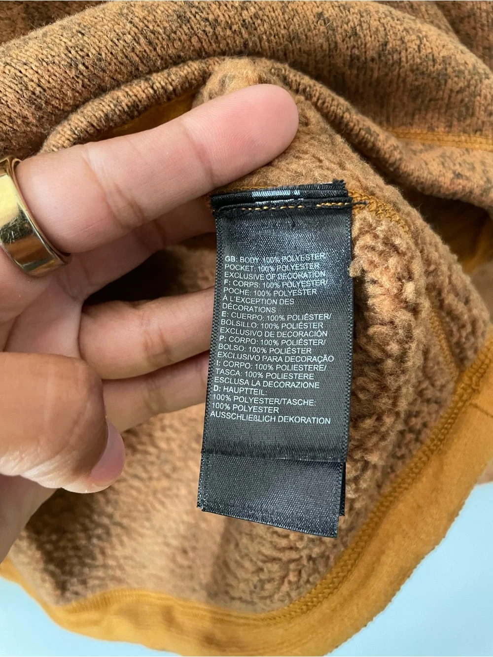 The North Face key featuresmaterial